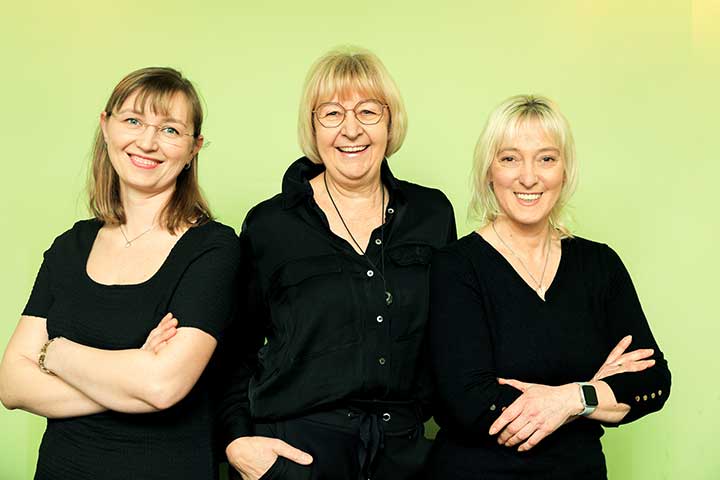 Die Chefin und ihre Nachwuchs-Chefinnen